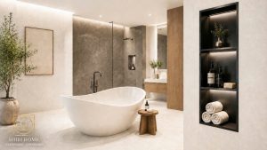 HỘC ÂM TƯỜNG INOX 30X30 MÀU VÀNG XƯỚC